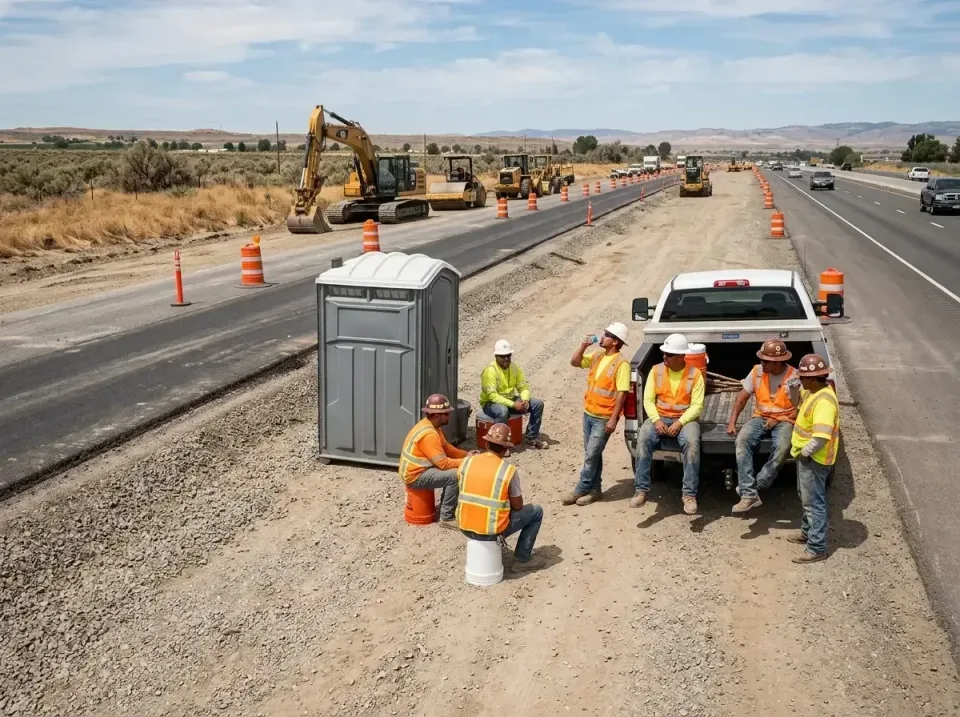 highway-road-construction-crew-007 — frequently asked questions, Porta Potty and Restroom Rentals in Milford city, CT